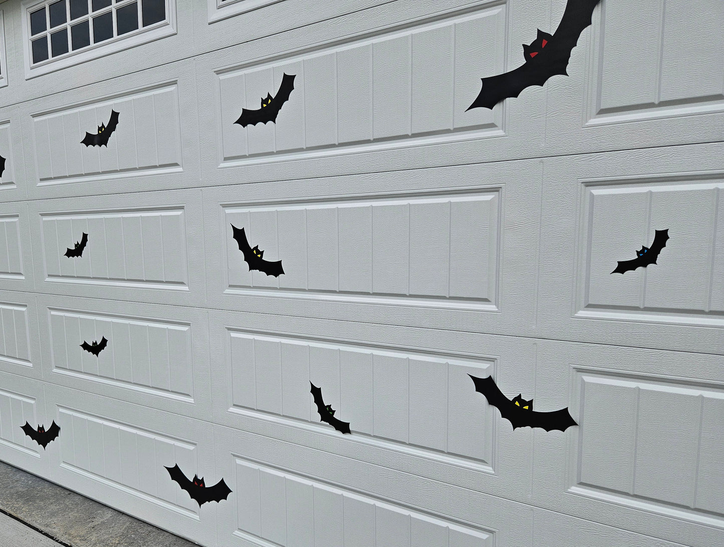 Magnetic Bats 16pc Halloween Magnet Set Weatherproof