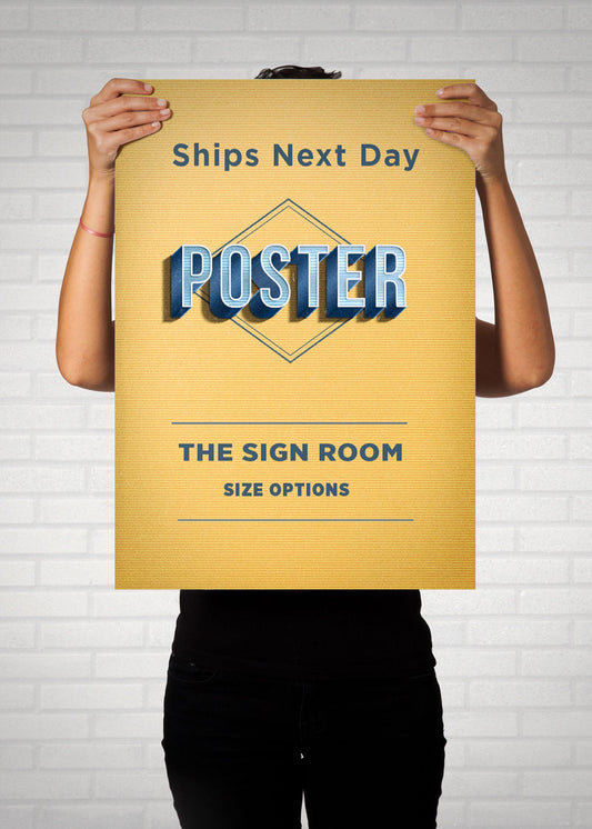 Custom Poster Printing - Graduation Poster - Business Poster - Family Photo Poster - Wedding Poster