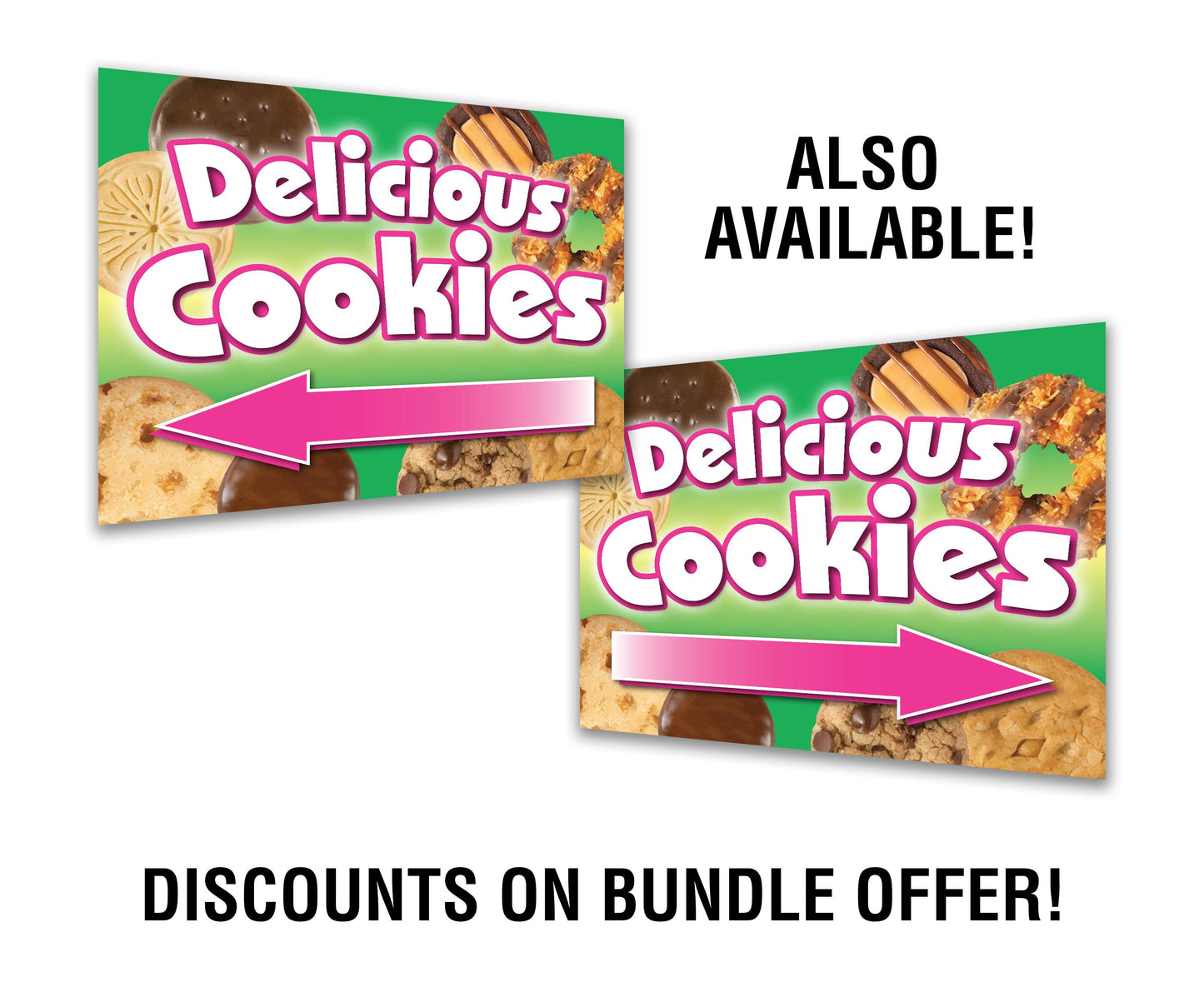 Scout Cookies YARD SIGN 24in x 18in Double Sided
