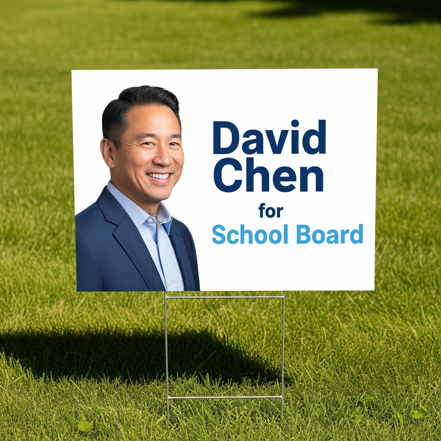 Need Yard Signs? Check out the best priced full color yard signs with Stakes