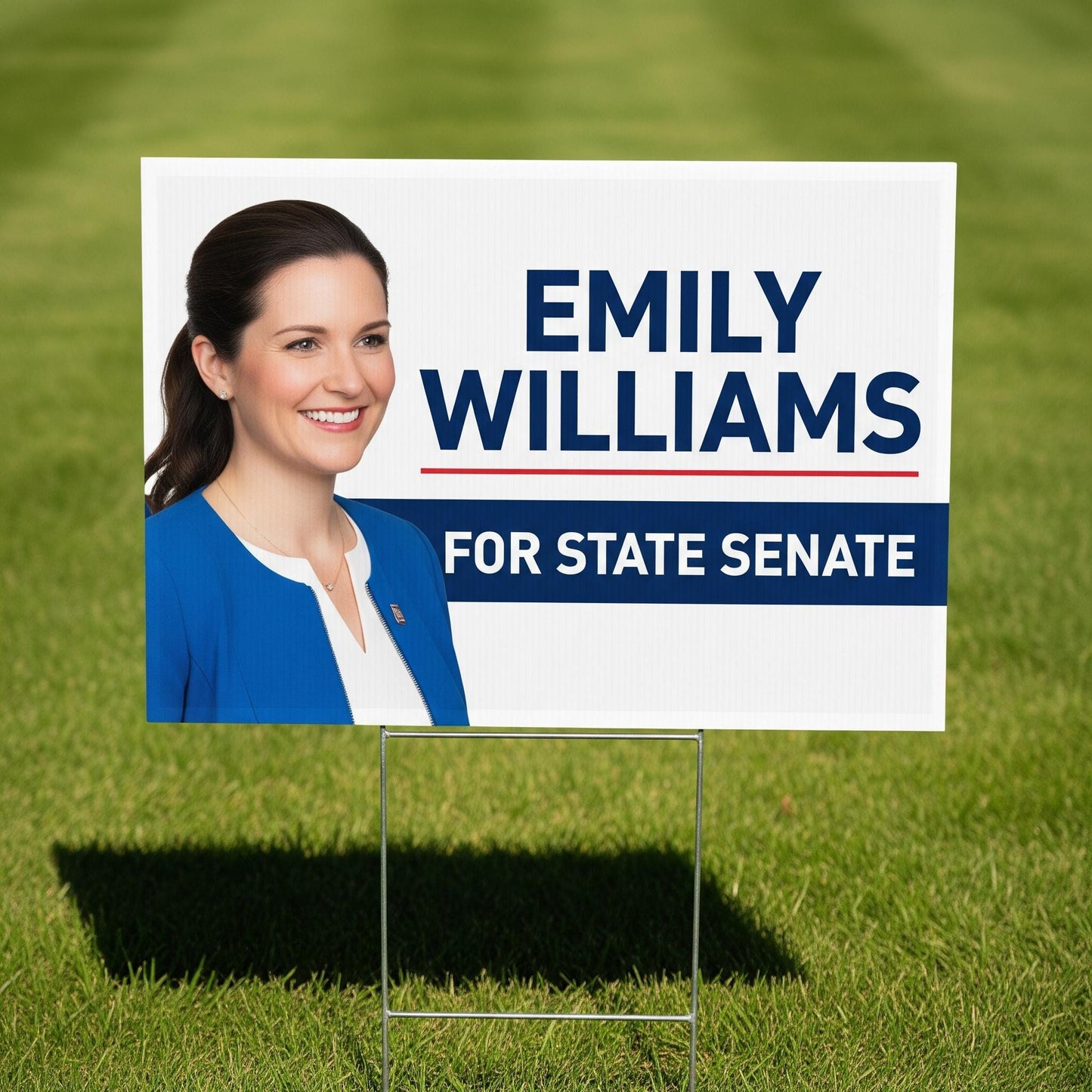Need Yard Signs? Check out the best priced full color yard signs with Stakes
