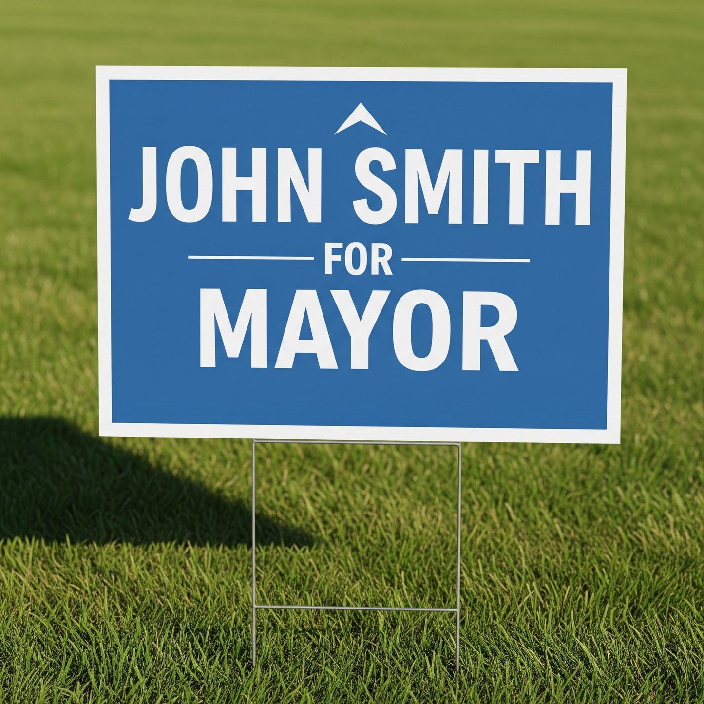 Need Yard Signs? Check out the best priced full color yard signs with Stakes