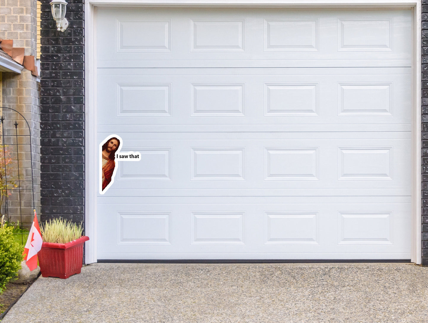 Jesus I Saw That Magnet - Funny Magnets Gifts - Magnet for garage door - Magnets for Fridge - Magnets for Car - Funny Magnet