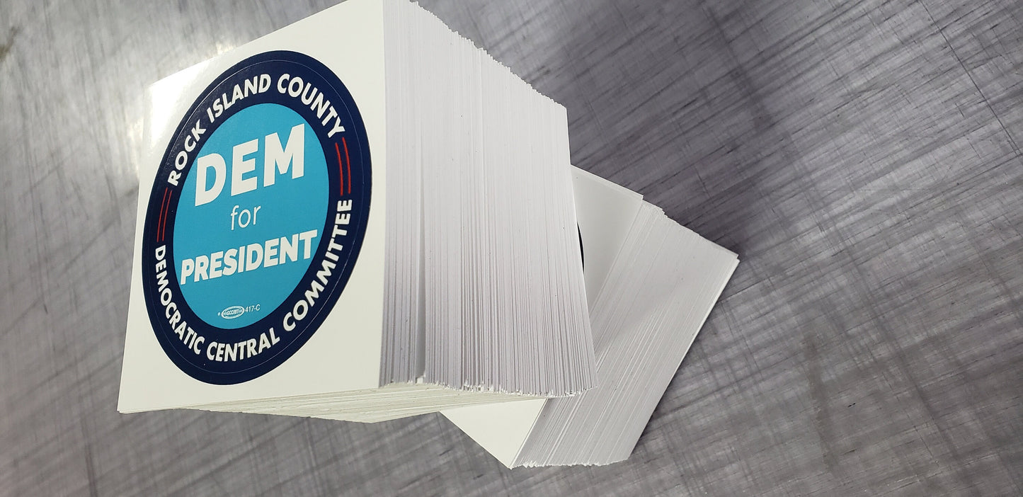 Custom Vinyl Stickers - Print and Cut Any Design and Shape - Scratch Resistant, Waterproof Custom Labels, Custom Stickers, Logo, Branding