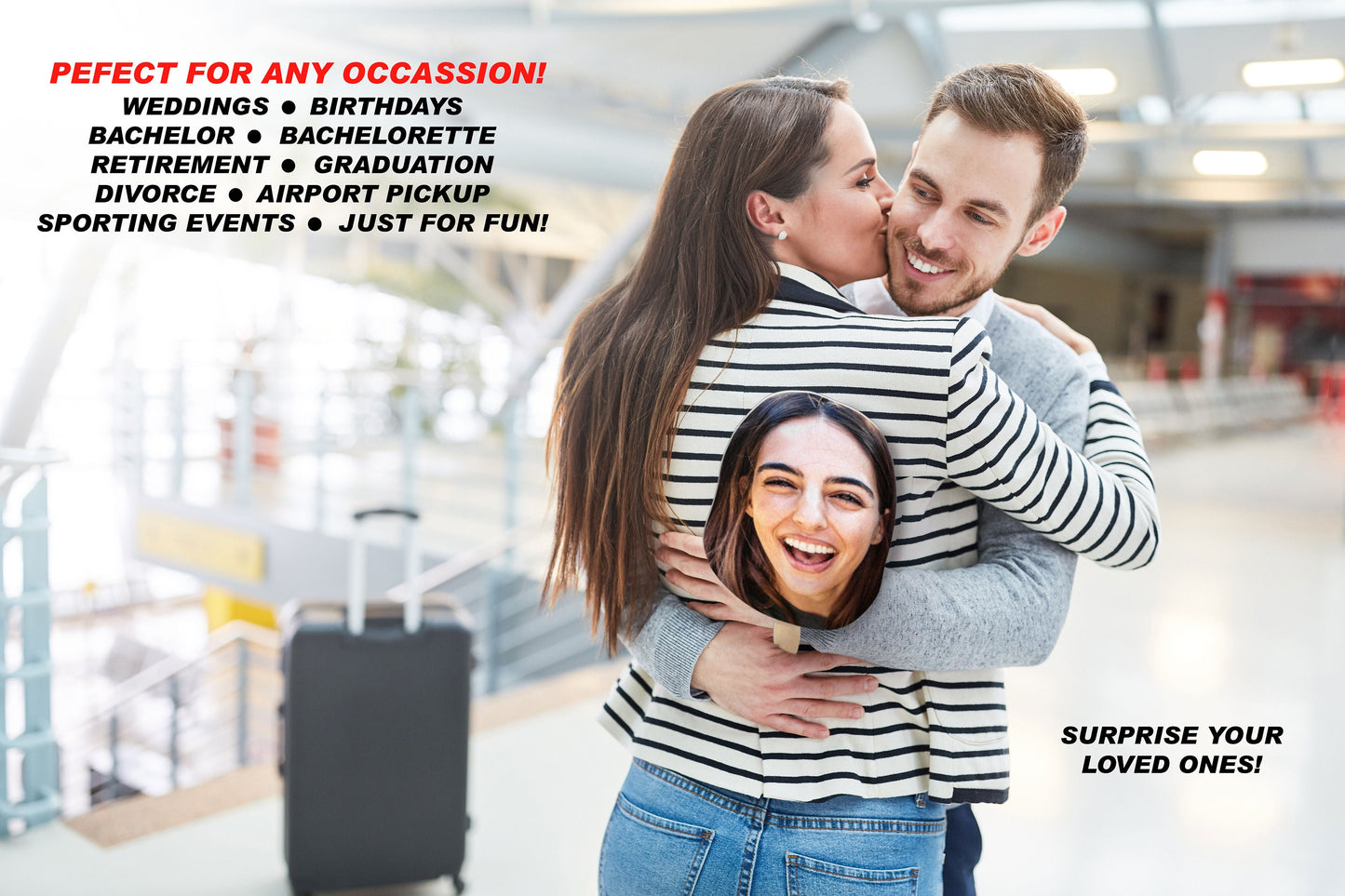 Custom Face Fans | Personalized Face Cutouts | Perfect for Parties, Weddings, and Events!