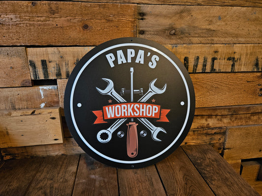 Dad gift, dad basement, Dad's Workshop Sign, Unique Gift for Dad, Grandpa, Papa, Papaw - Personalized Touch for Him