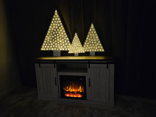 Multi-Mode Illuminated Christmas Tree – Indoor/Outdoor Battery-Operated Decor