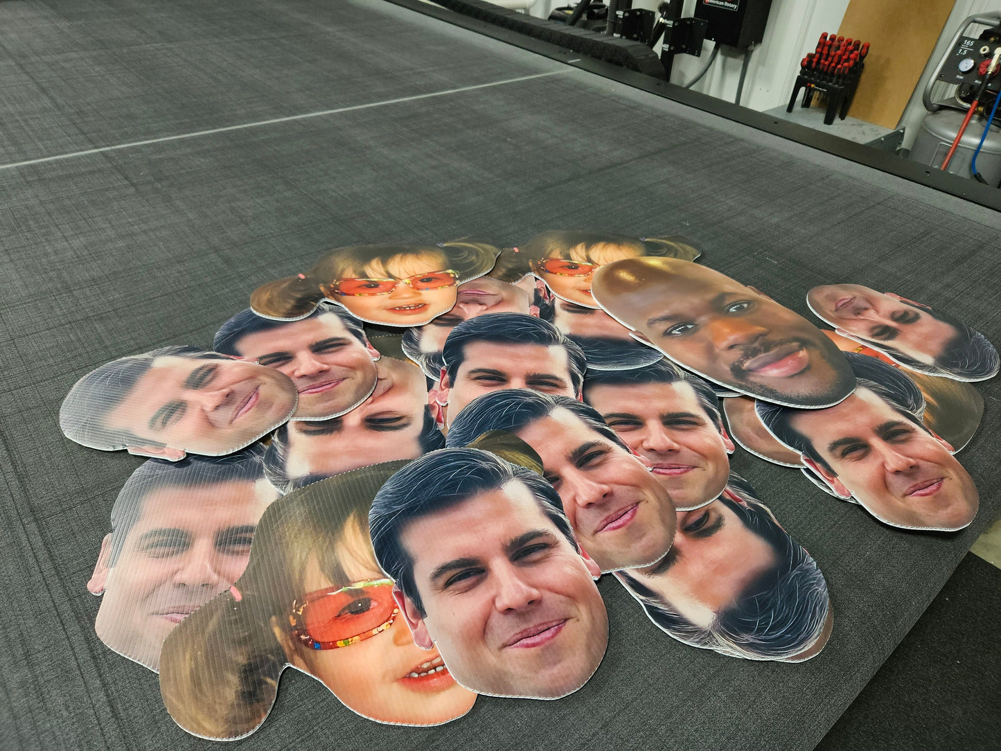 Custom Graduation Face Fans | Personalized Face Cutouts for Graduation Parties