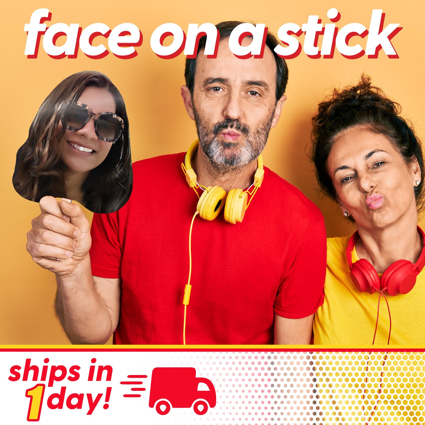 Bachelorette Party, Fun Faces, Face on a Stick, Custom Heads on a Stick, Big Head on a Stick, Big Heads for Birthday Parties, bridal