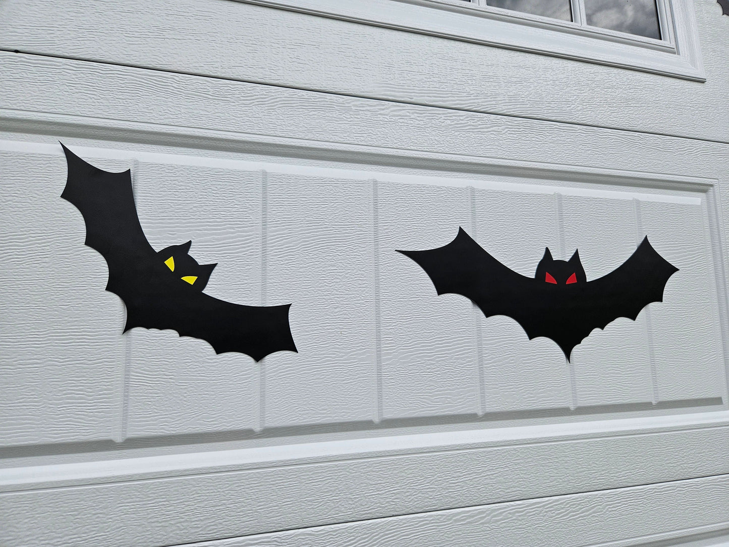 Big Magnetic Bats 16pc Halloween Premium Magnet Set Weatherproof