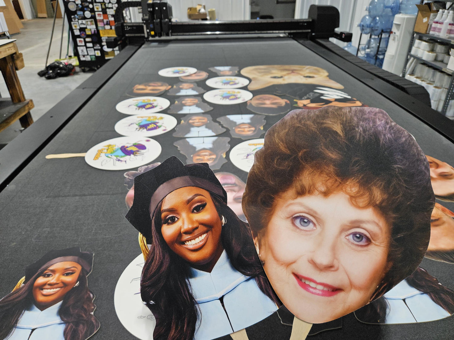 Custom Fun Face Cutouts - Smooth Cardboard for Superior Print Quality - Multiple Sizes & Quantities!