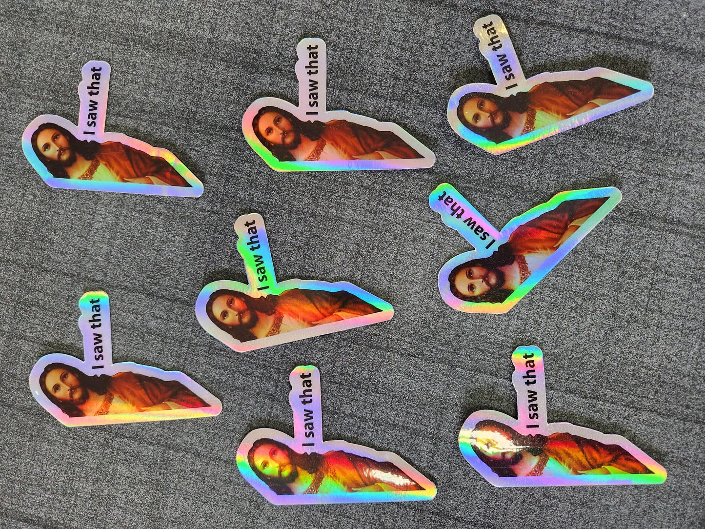 Custom holographic stickers - Print and Cut Any Design and Shape - Scratch Resistant, Waterproof Custom Labels, Custom Stickers, Logo
