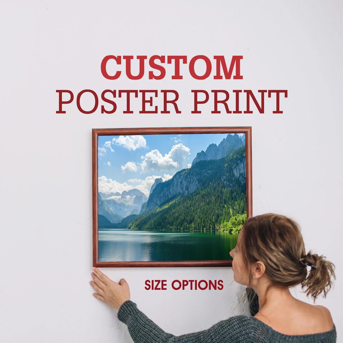 Custom Poster Printing - Graduation Poster - Business Poster - Family Photo Poster - Wedding Poster
