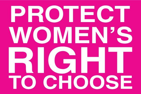 Protect Women's Rights to Choose - 2"x3" - Scratch Resistant, Waterproof Custom magnets, Custom magnet