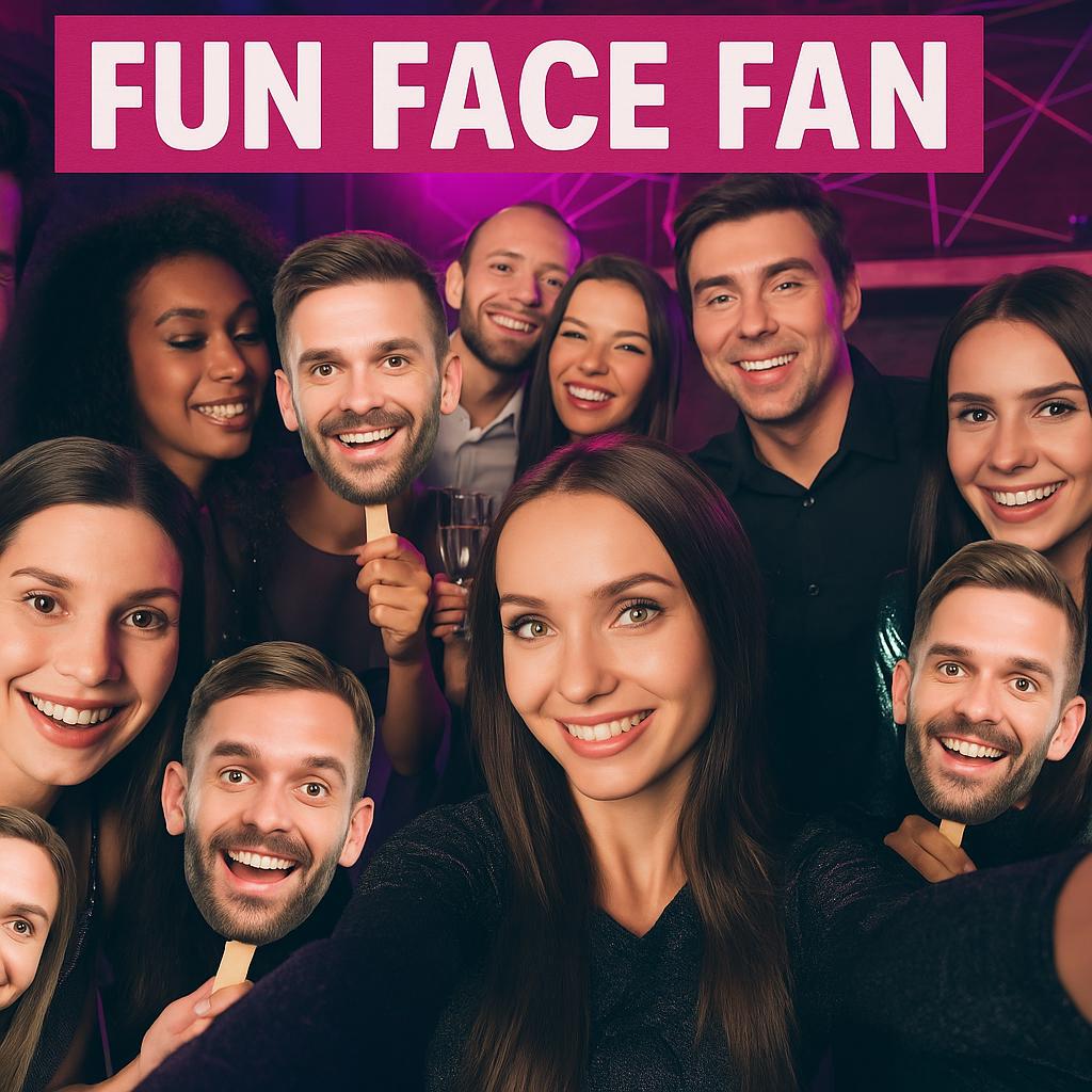 Face on a Stick, Bachelorette Party, Big Head on a Stick, Party Favor, Custom Heads on a Stick, Big Heads for Birthday Parties, sport events