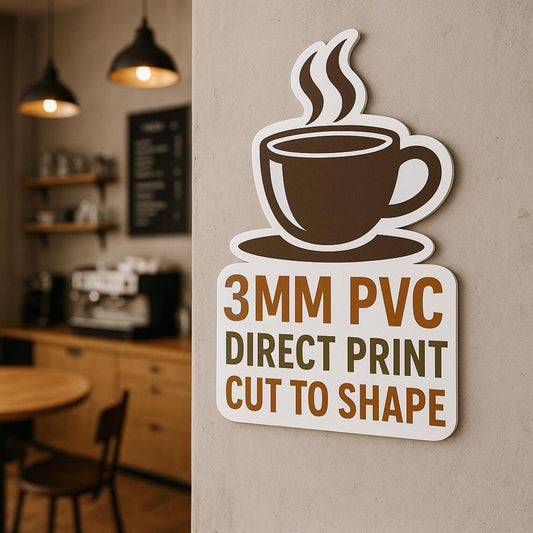 3mm PVC Business Sign with Logo