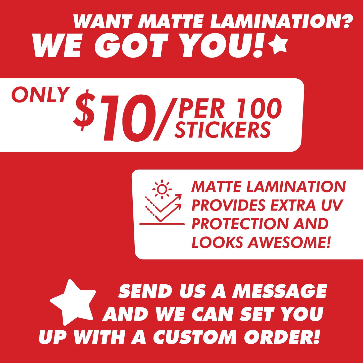 Custom Vinyl Stickers