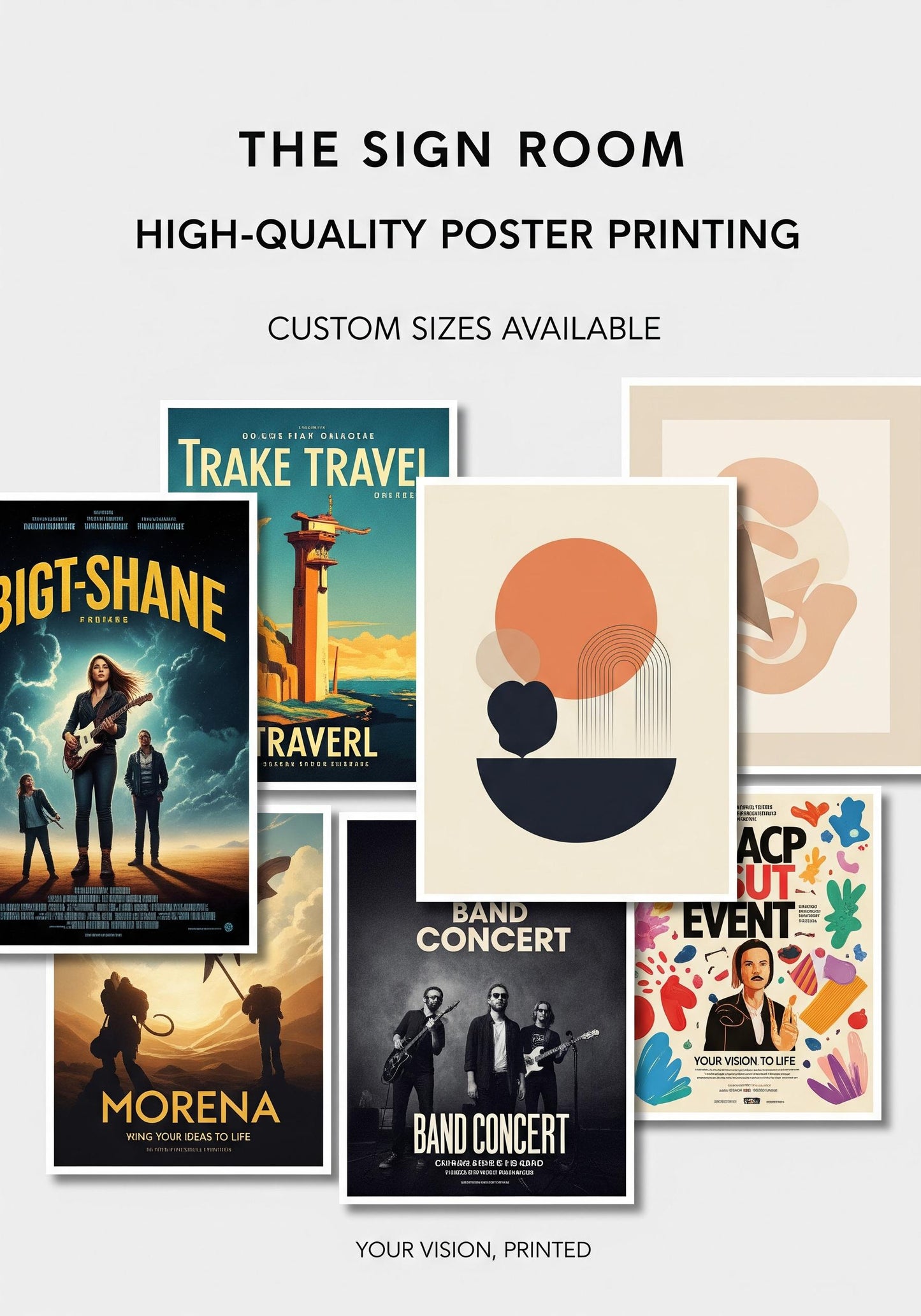 Custom Photo and Graduation Poster Printing