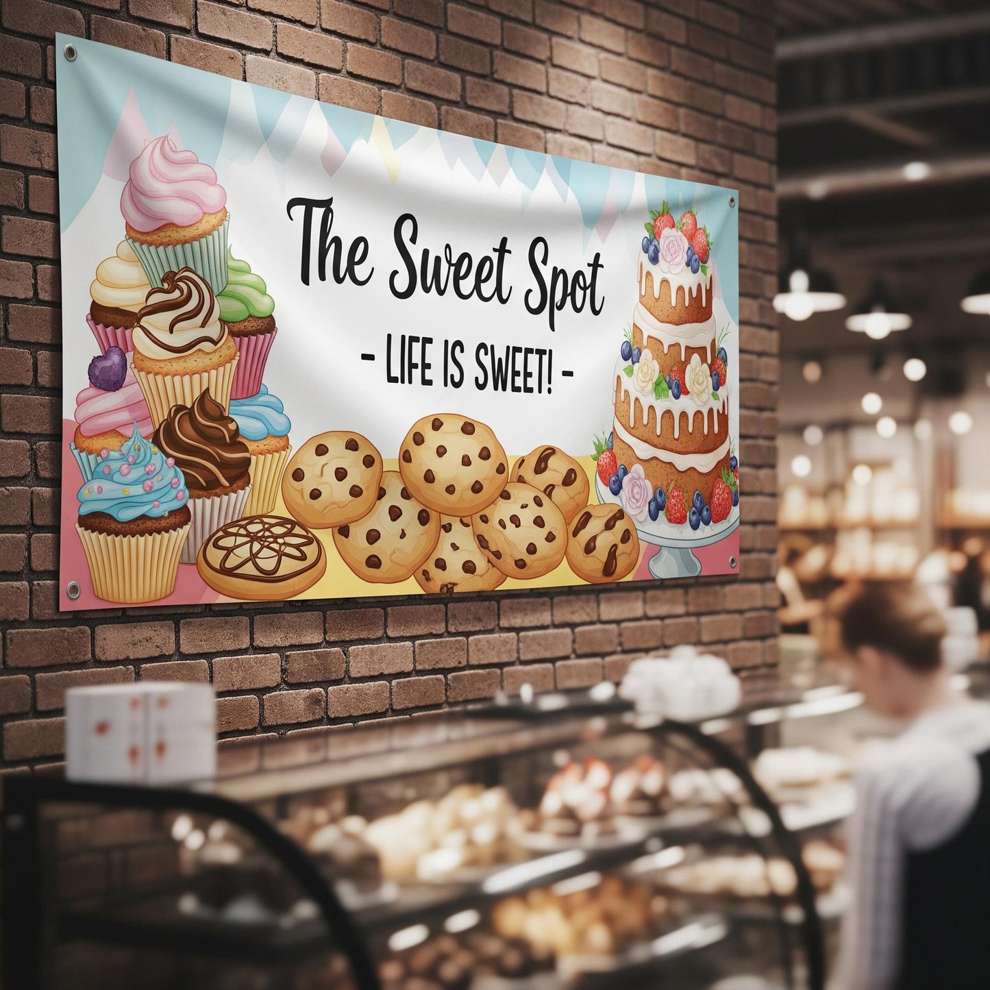 Custom Vinyl Banners - Business, Event, & Party Supplies - Waterproof, Hemmed, with Grommets