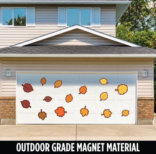 Magnetic Leaf 15pc Fall weather Magnet Set Weatherproof