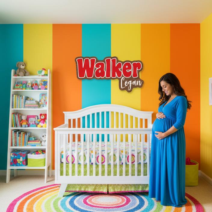 Custom Soft Touch Foam Name Sign, Nursery name sign, girl name sign, above crib name sign, baby name sign, boy name sign, cut out sign.