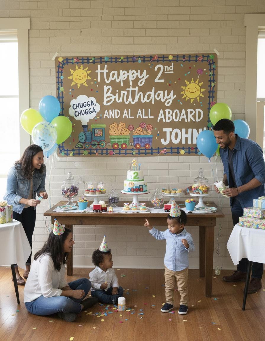 Custom Printed Kraft Paper Birthday