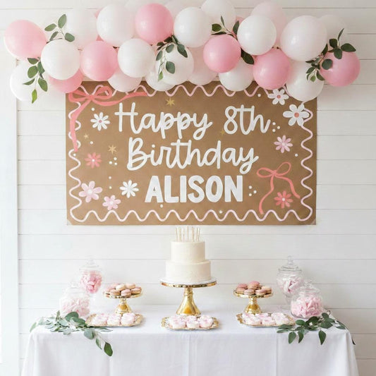 Custom Printed Kraft Paper Birthday